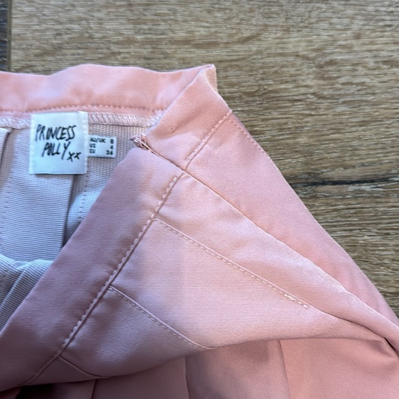 Princess Polly pink pleaded‎ skirt 4 - Picture 3 of 4
